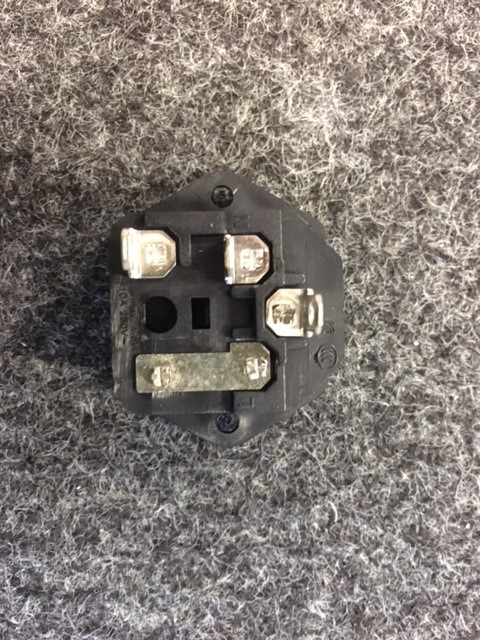 Power AC Socket with fuse holder