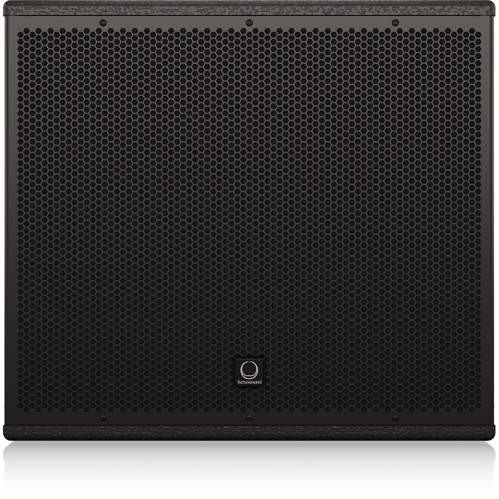 Turbosound NuQ115B-AN 3000 Watt 15" Front Loaded Subwoofer with Klark Teknik DSP Technology and ULTRANET Networking