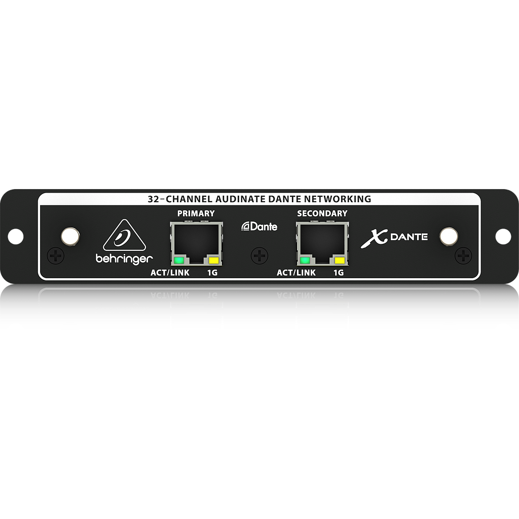[BEH_X-DANTE] Behringer X-Dante High-Performance 32-Channel Audinate Dante Expansion Card for X32