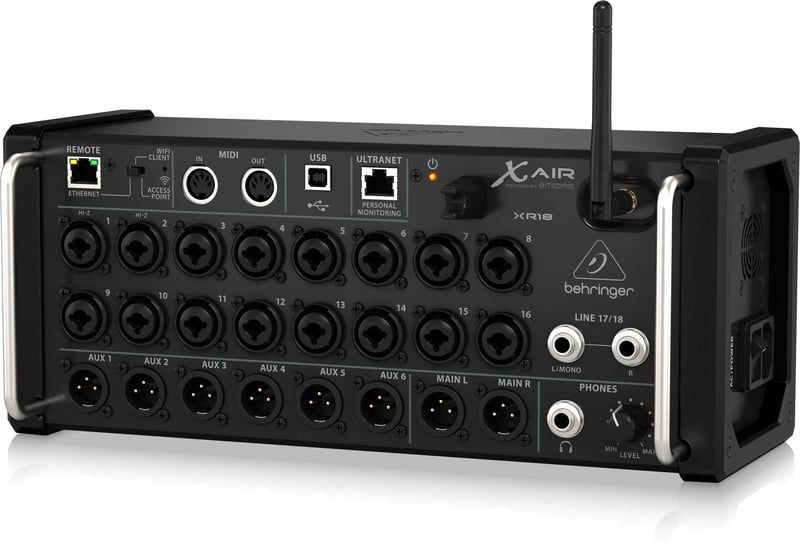 Behringer X AIR XR18 18-kanaals digitale mixer, 