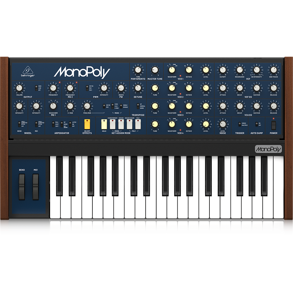 Behringer MonoPoly synthesizer