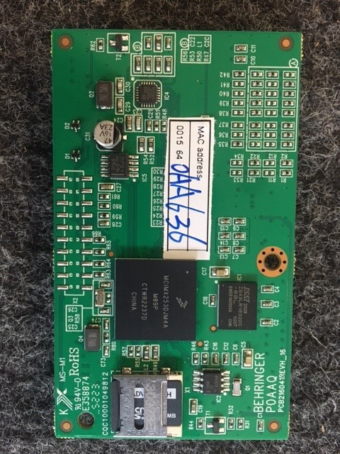 Behringer X32 (V1/V2) MCU