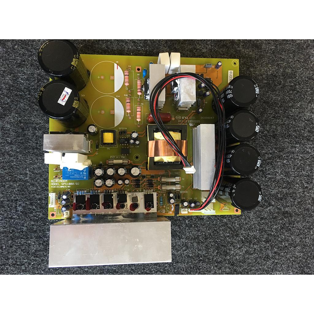 Behringer PMP5000 Power supply SPS1000 EU NO LONGER AVAILABLE  ONLY REPAIR