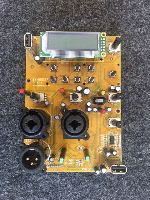 Behringer B115MP3 Input pcb assembly