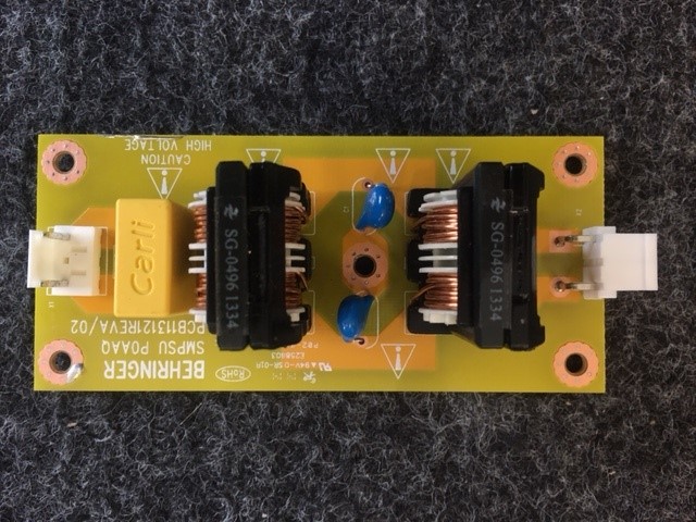 Behringer X32 Producer Input Filter