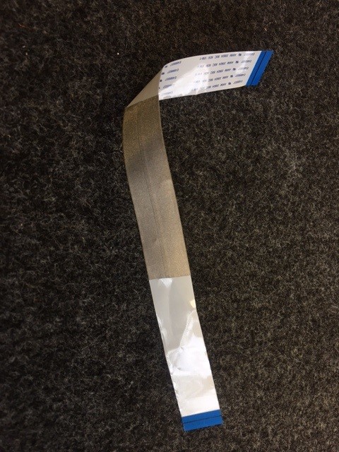 X32 Rack Flat cable display