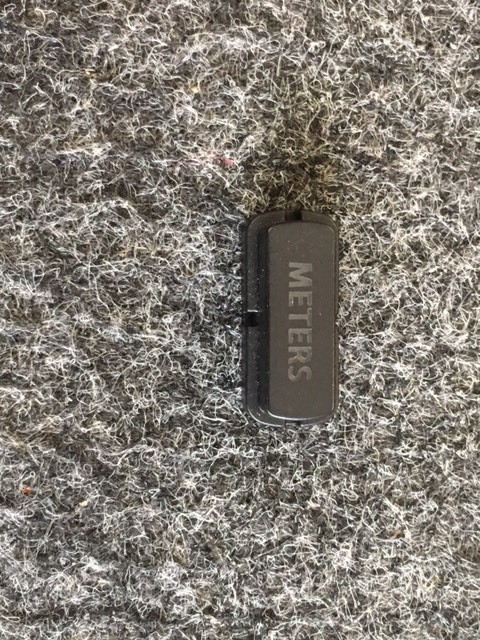 Behringer X32 V1 Meters button