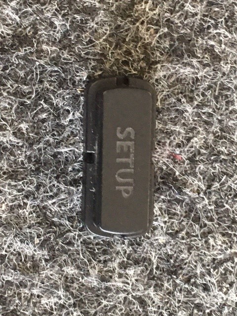 Behringer X32 V1 Setup button