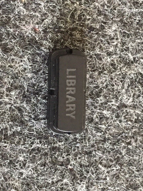 Behringer X32 V1 Library button