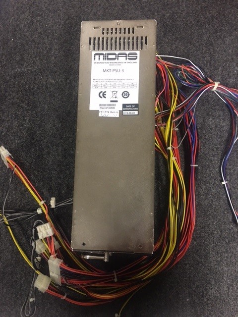 [EC39-00019-000] Complete power supply for Midas Pro3  Pro6 Pro9 with 3 psu in.