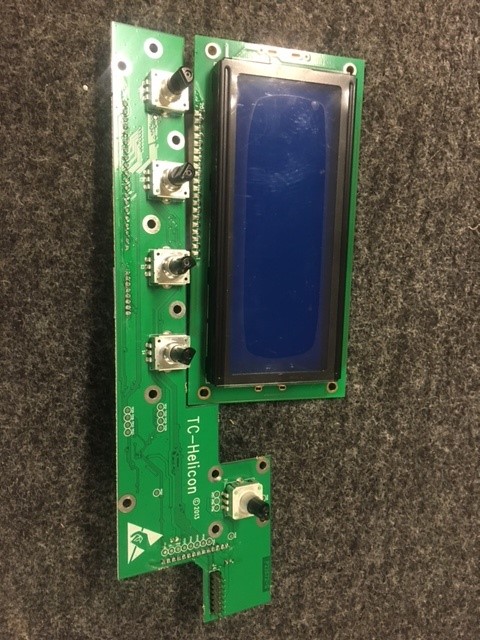 Tc Helicon Voicelive 3 and Voicelive 3 extreme control board with display