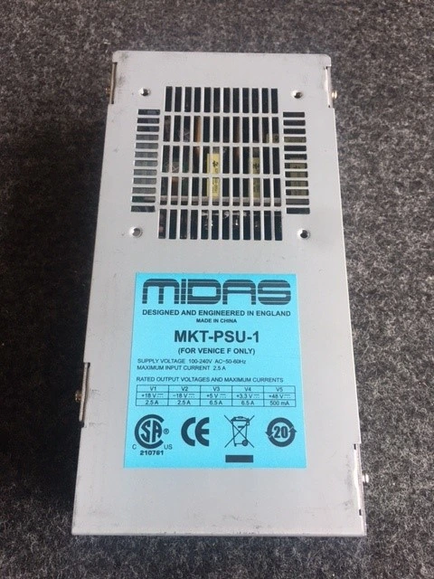 [CV02-00166-000] Midas power supply VF16R VF24 VF32 VF16