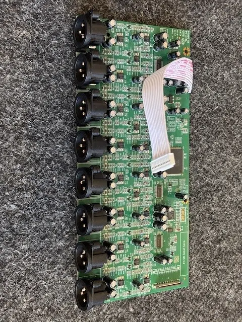 Midas DL16 XLR output board pcb