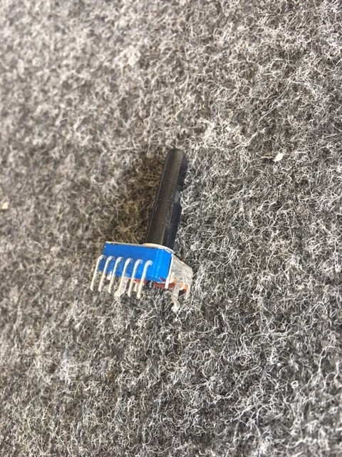 Behringer DDM4000 stereo potentiometer (EOL: can no longer be ordered)