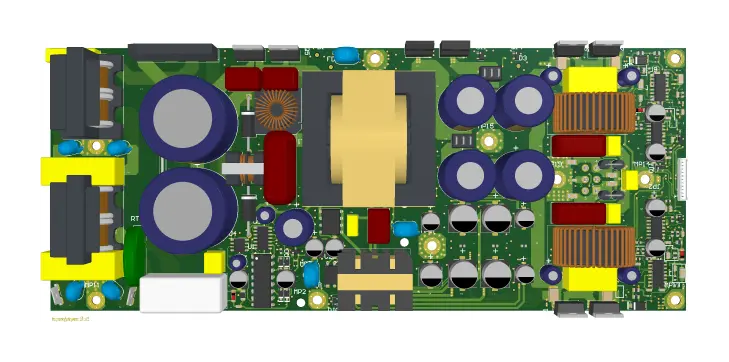 Behringer B1800XP  B1500XP power amp pcb