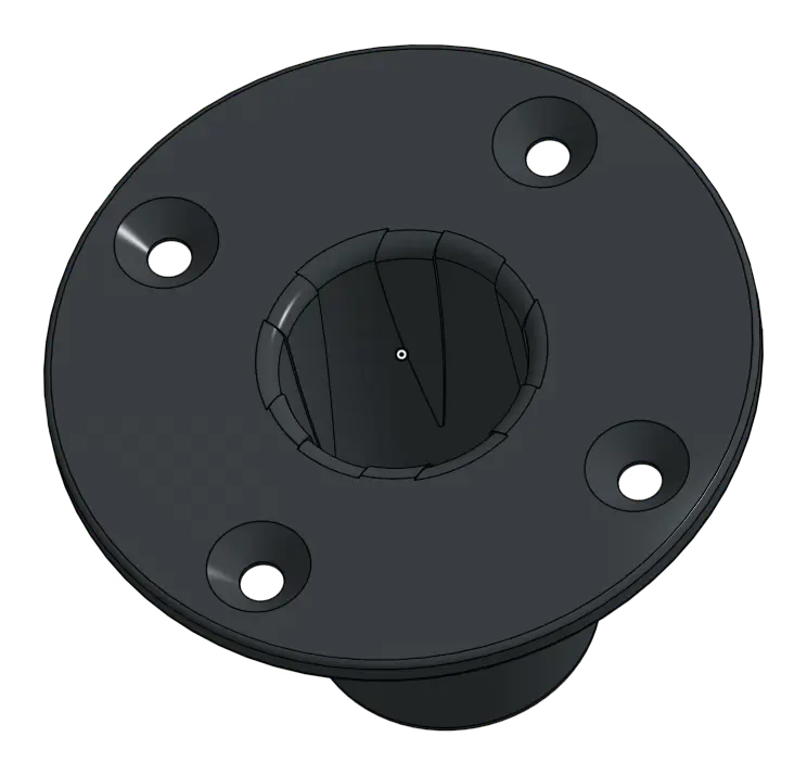 Turbosound IQ15B IQ18B metal pole mount center