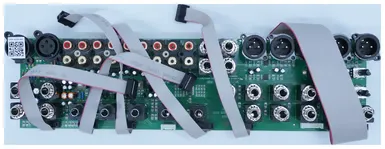 [CP09-00195-000] Behringer DX2000USB complete rear module with flat cables