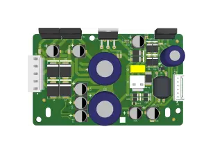Behringer K450FX power amplifier pcb
