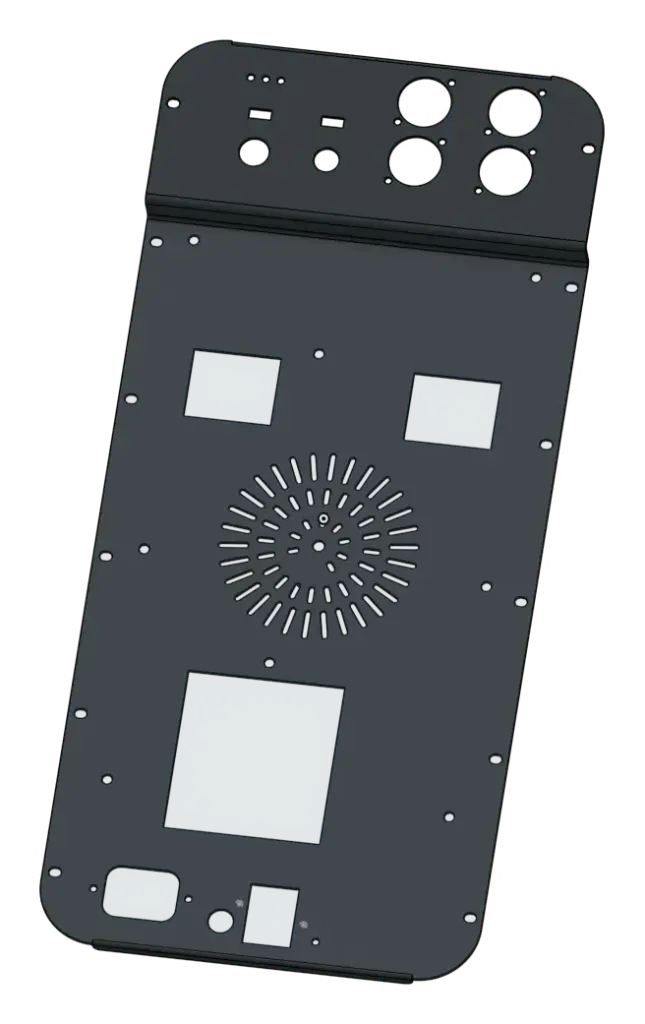Turbosound Milan M18B metal back plate