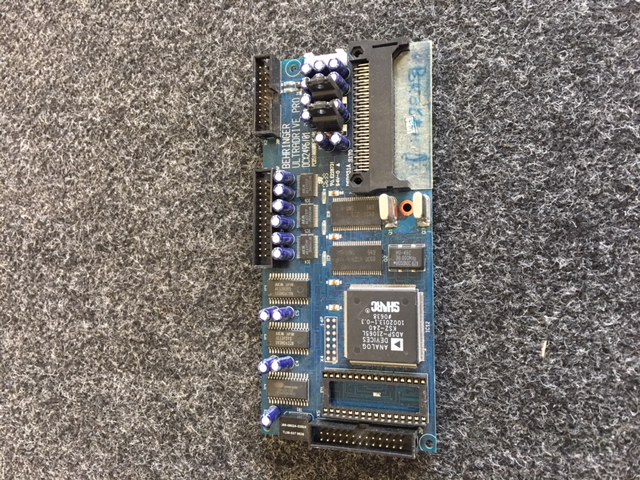 Behringer DCX2496 product code 036 Main-module effect processor  OBSOLETE. No longer available EOL