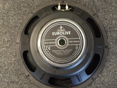 [AA05-00315-000] Behringer woofer F1220A  F1320D 12W400A8 F