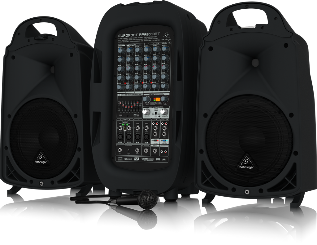 Behringer PPA2000BT-EU Portable PA set
