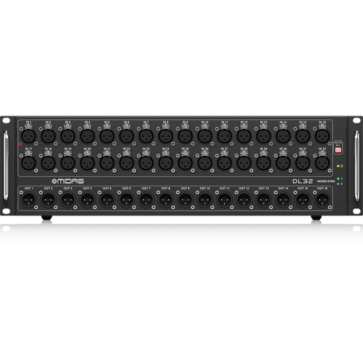 [MID-DL32] Midas DL32 32 Input, 16 Output Stage Box with 32 MIDAS Microphone Preamplifiers