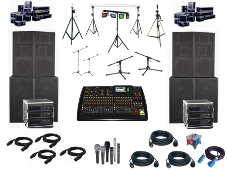 [A-set] Verhuur A-set: complete PA set