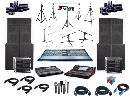 [B-set] Verhuur B-set: complete PA set