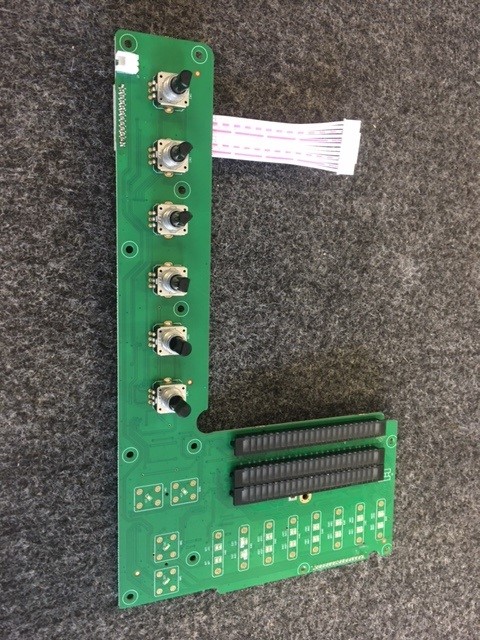 X32 V2 PCB encoder under screen scrnctrl board