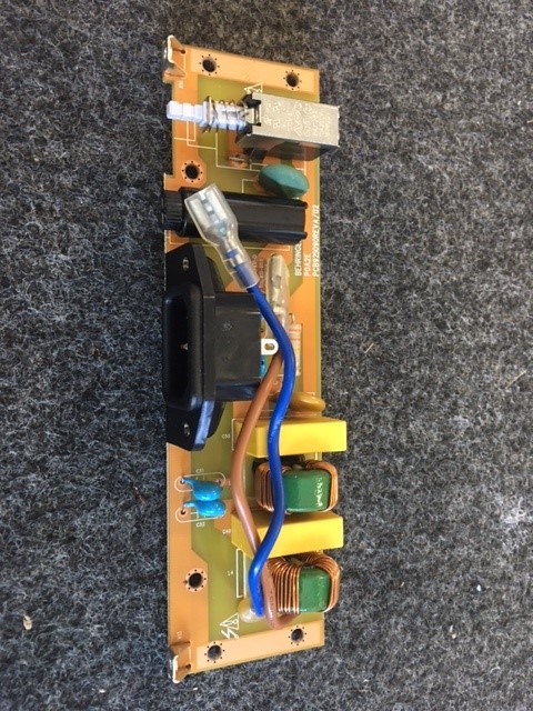 Behringer B212D B215D B315D B612D B615D VP1220D VP1520D Power input/fuse/switch pcb