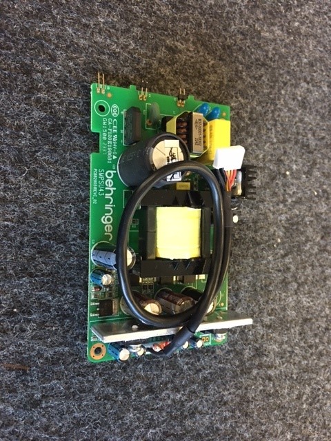 Behringer X2222USB QX1222USB QX2222USB X1222USB X1622USB QX1622USB version 2 power supply