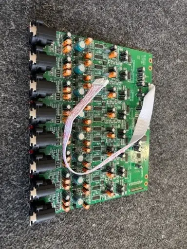 [CP05-00476-000] Midas DL16 XLR input pcb 1 - 8