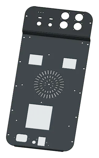 [FG29-01068-000] Turbosound Milan M18B metal back plate