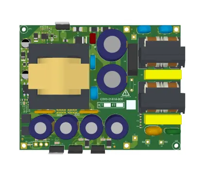 [CP10-00669-000] Behringer luidspreker F1320D Power pcb