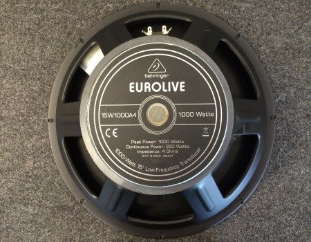 [AA05-00301-000] Behringer speaker B300 / 15W1000A4 Woofer 15"